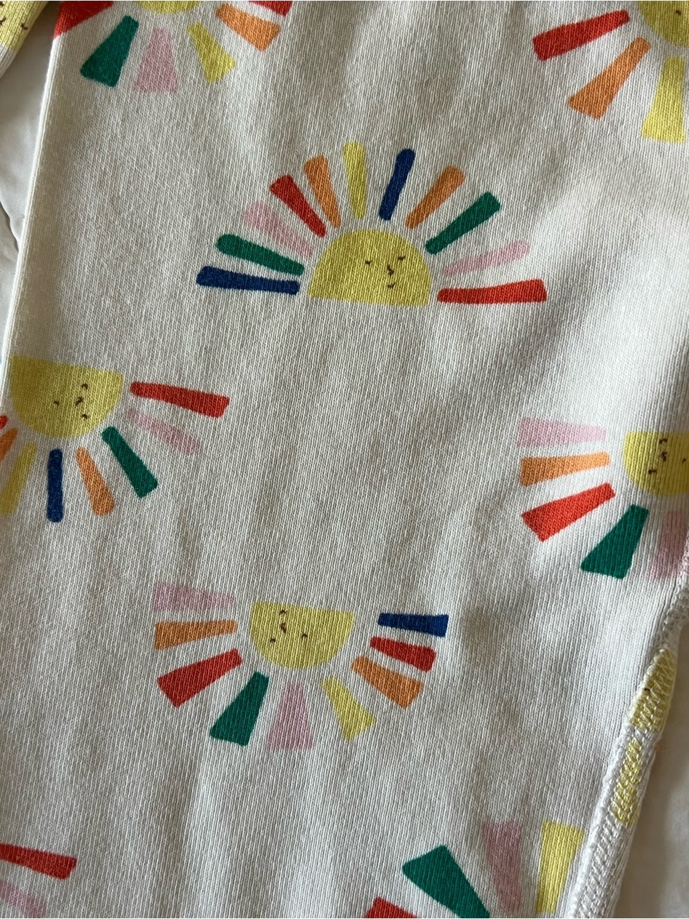 Hanna Anderson Colorful Sunburst Print Pajamas
